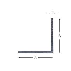 Aluminium Equal Angle Front